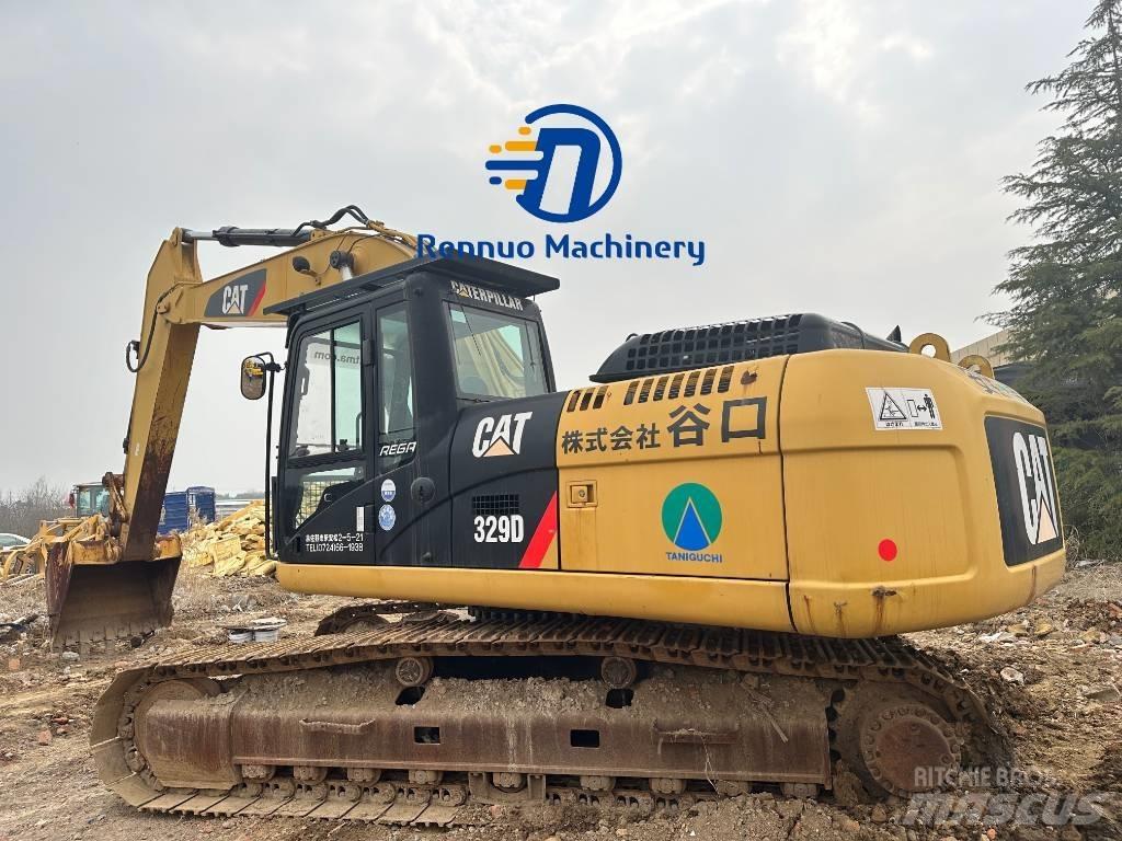 CAT 329D Beltegraver