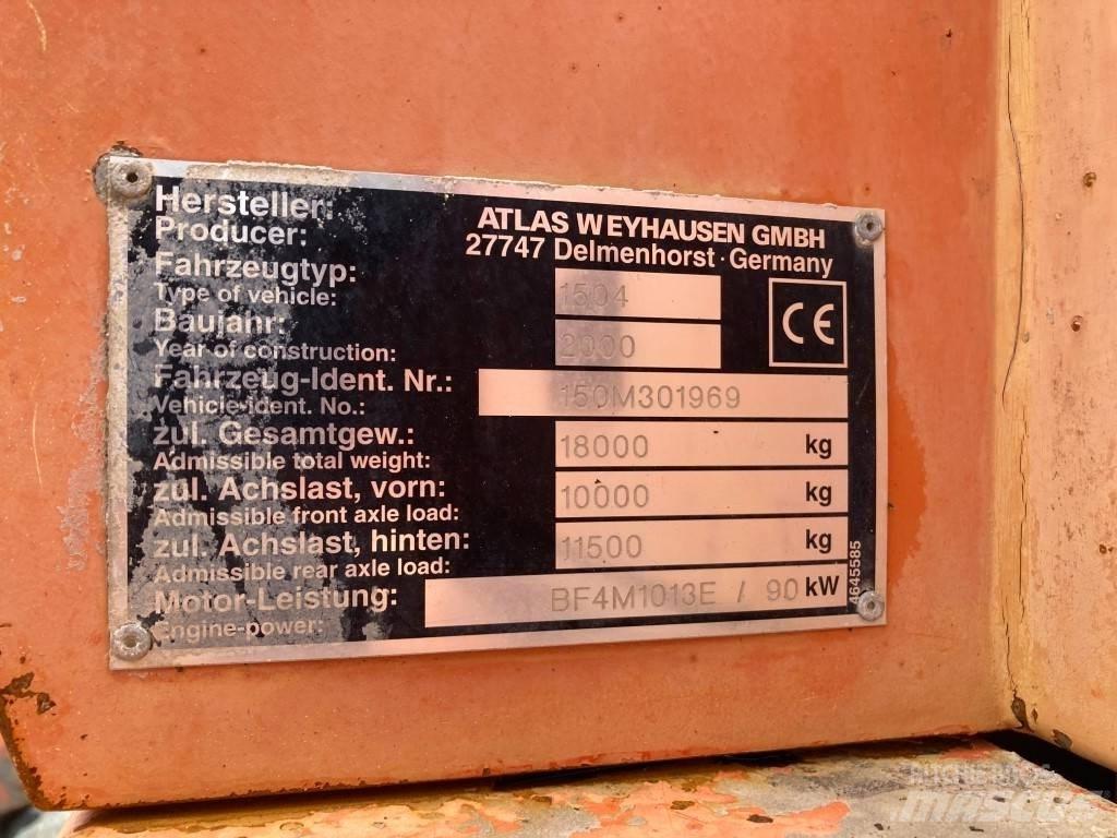 Atlas 1504 Hjulgravere