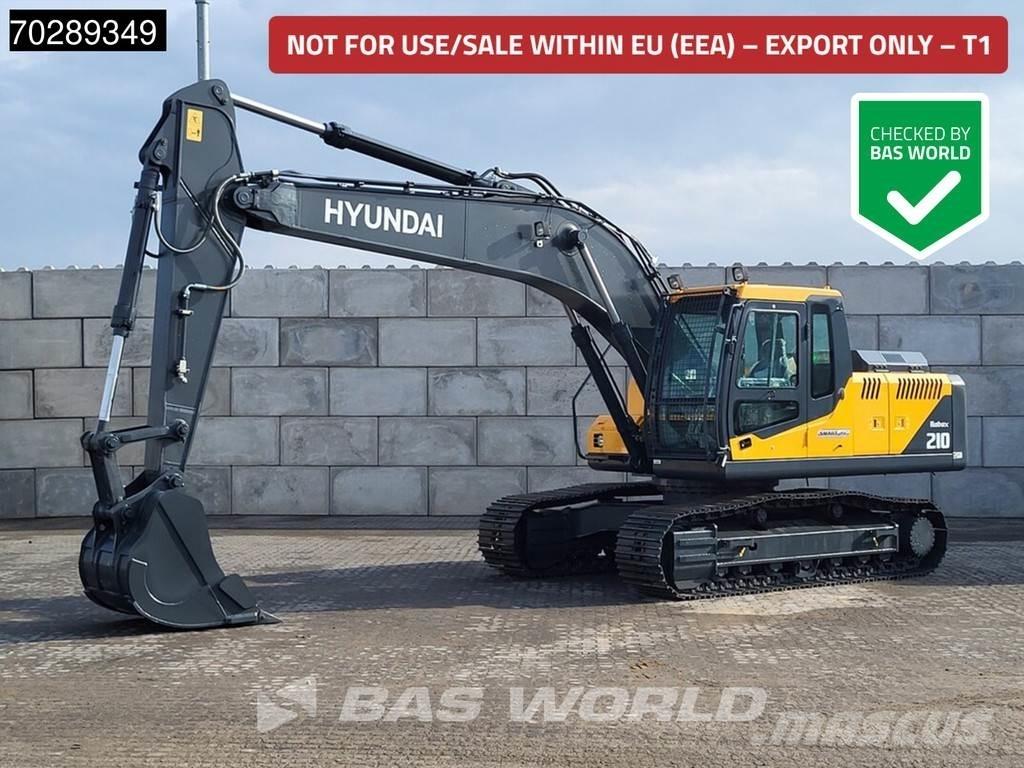 Hyundai R210 Beltegraver