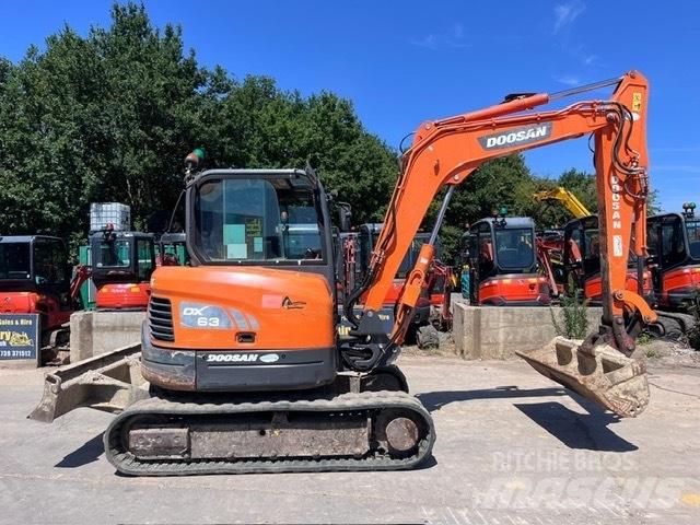 Doosan DX 63-3 Minigravere <7t