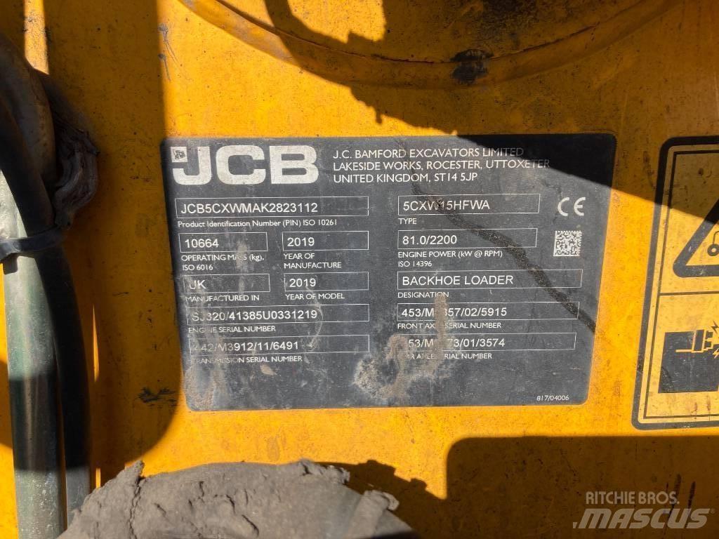 JCB 5 CX Wastemaster Traktorgravere