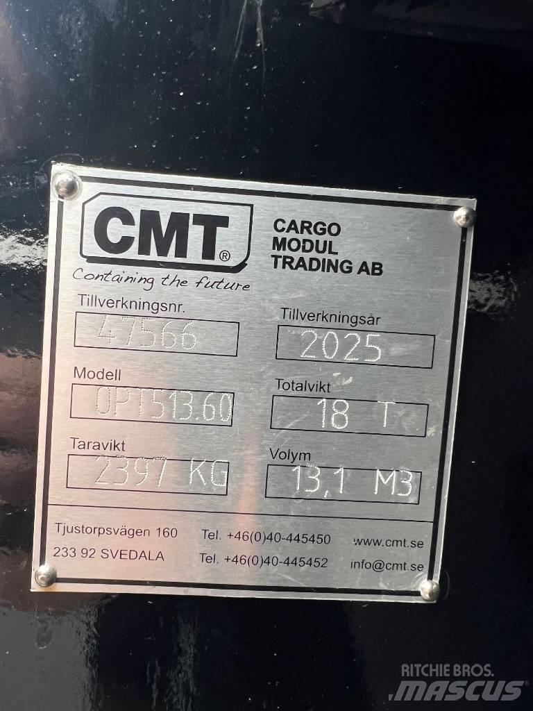 CMT Schaktflak 13m3 Krokløftere