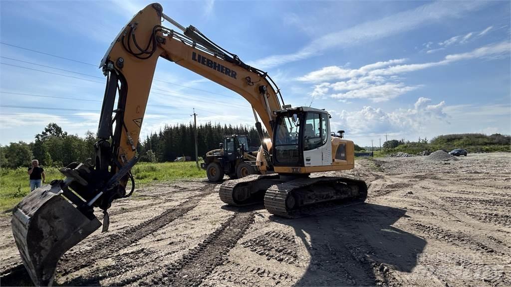 Liebherr R918 LC Beltegraver