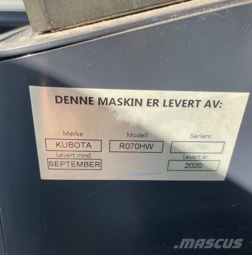 Kubota R 070 HW Hjullastere