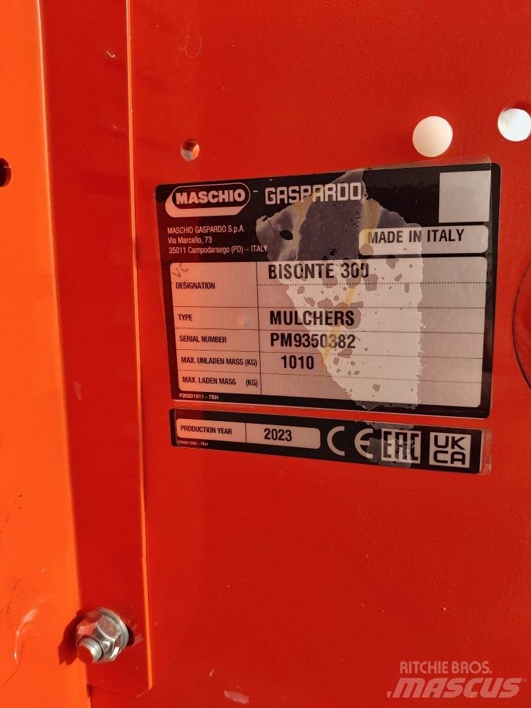 Maschio Bisonte 300 Beitepussere og toppkuttere