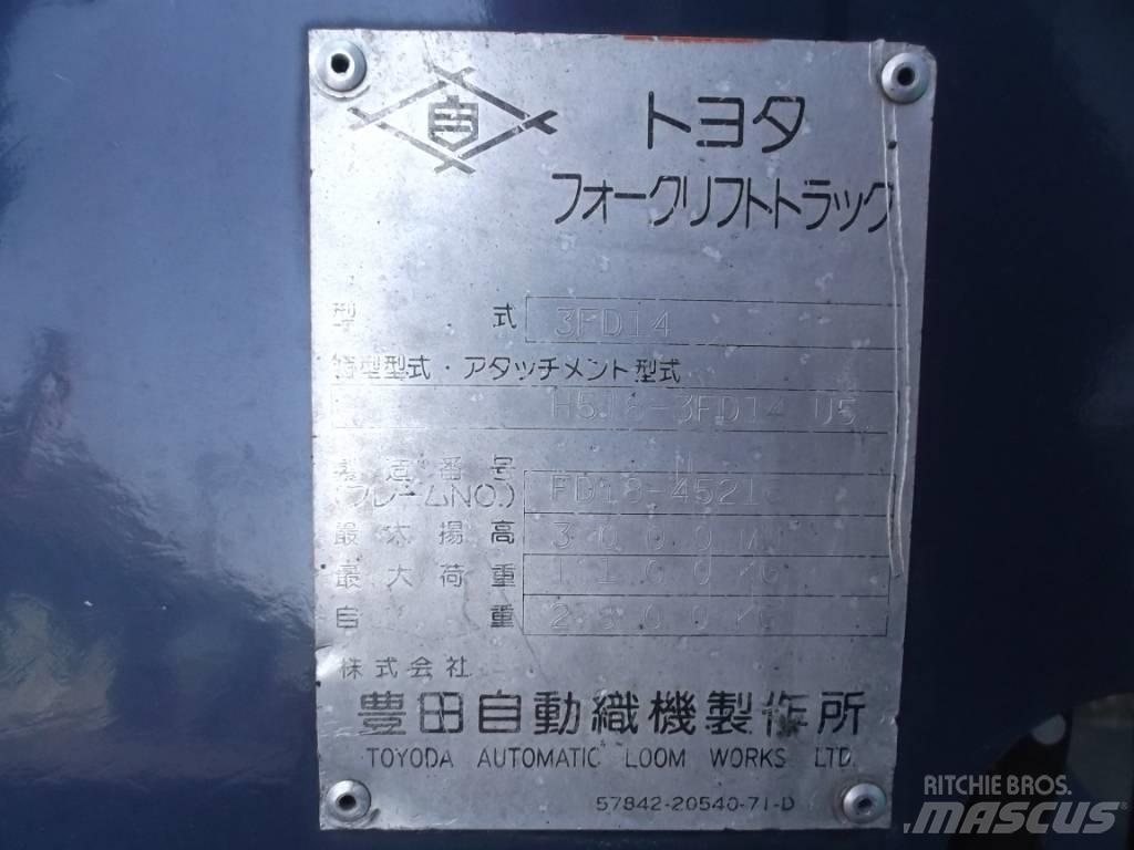 Toyota 3 FD 14 Diesel Trucker