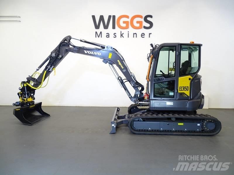Volvo ECR50F Minigravere <7t
