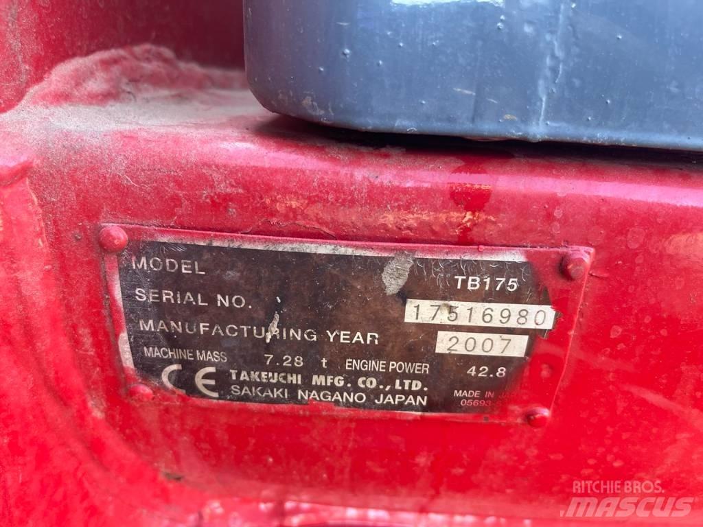 Takeuchi TB 175 Midigravere 7 - 12t