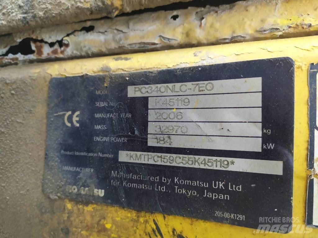 Komatsu PC340NLC-7EO Hydraulikk