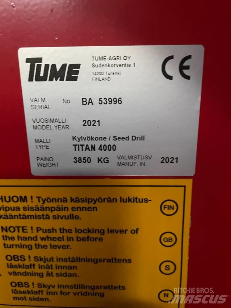 Tume Titan 4000 Kombinerte såmaskiner