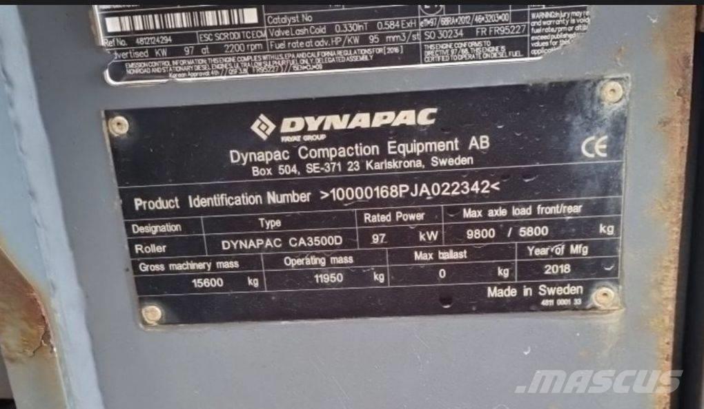 Dynapack CA3500D Valsetog