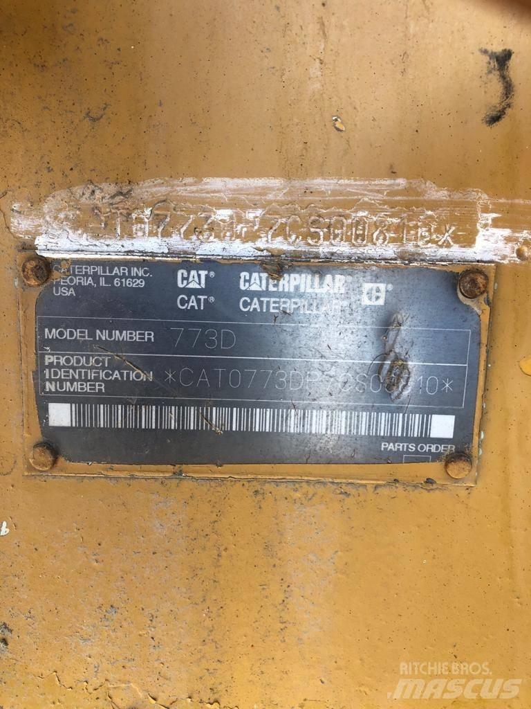CAT 773 D Tipptrucker