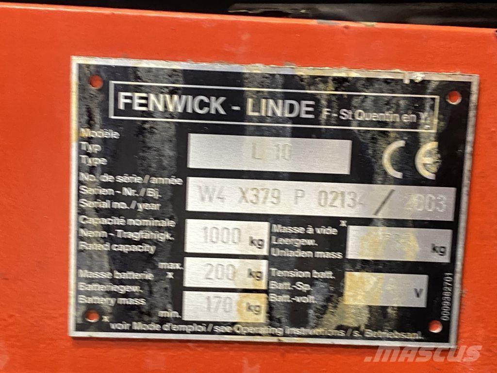 Linde L10 Ledestablere