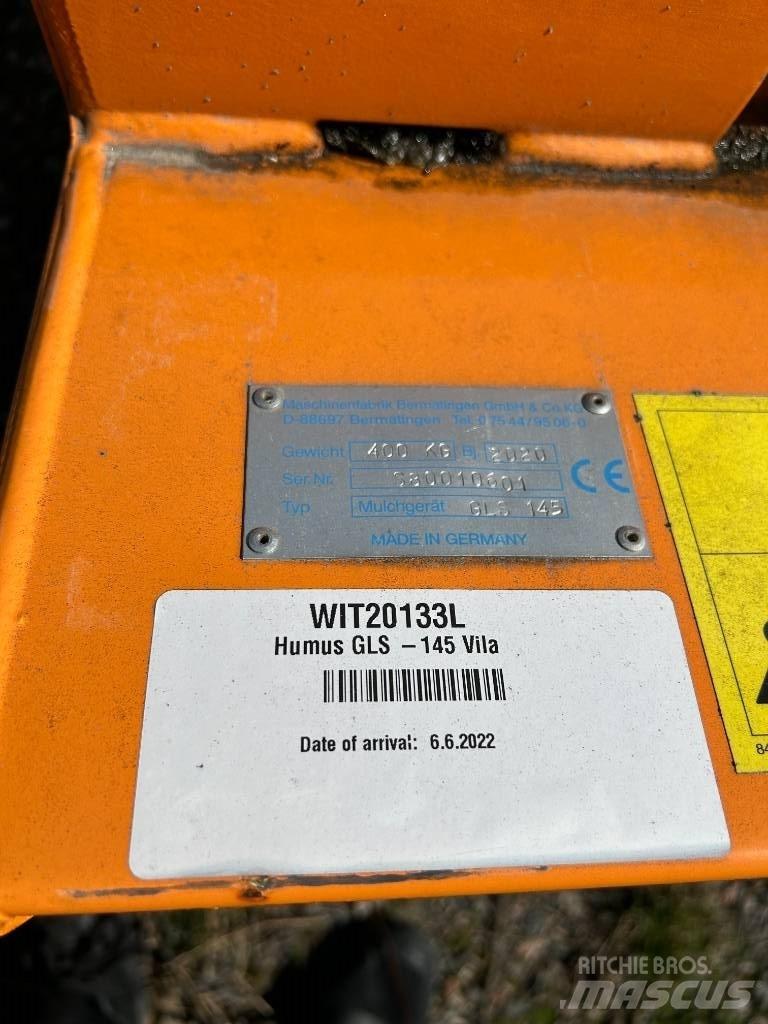 Humus GLS 145 Kompakttraktor tilbehør