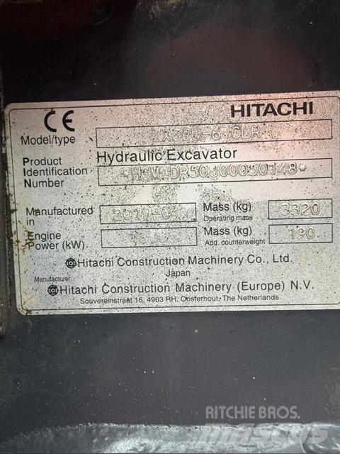 Hitachi ZX 33 U-6 Minigravere <7t