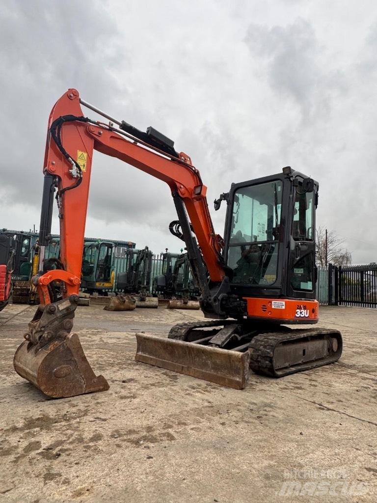 Hitachi ZX 33 U-6 Minigravere <7t