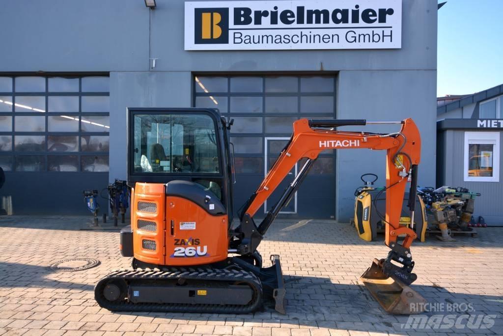 Hitachi ZX 26 U-6 Minigravere <7t