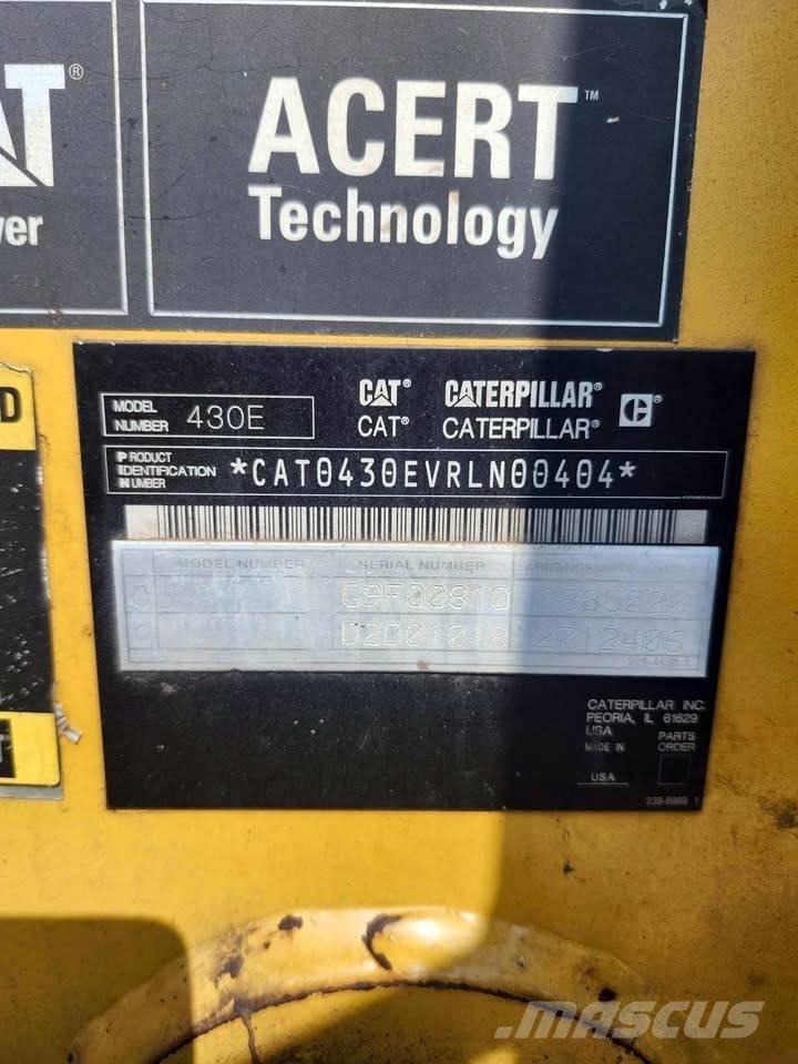CAT 430 E Traktorgravere