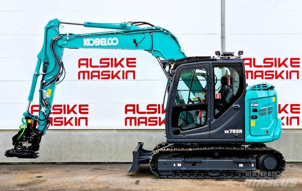 Kobelco SK75 SR-7 Beltegraver