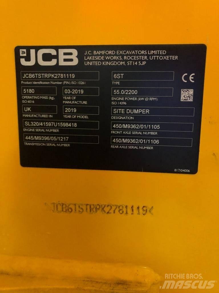 JCB 6 ST Mini dumpere
