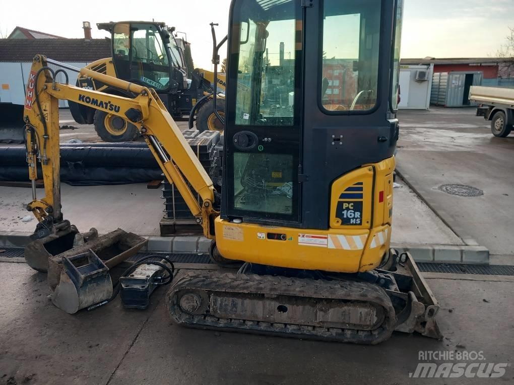 Komatsu PC 16 R-3HS Minigravere <7t