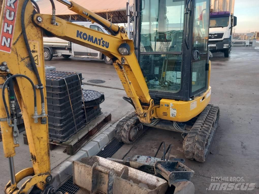 Komatsu PC 16 R-3HS Minigravere <7t