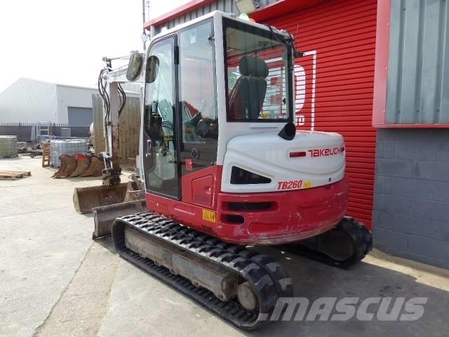 Takeuchi TB 260 Minigravere <7t