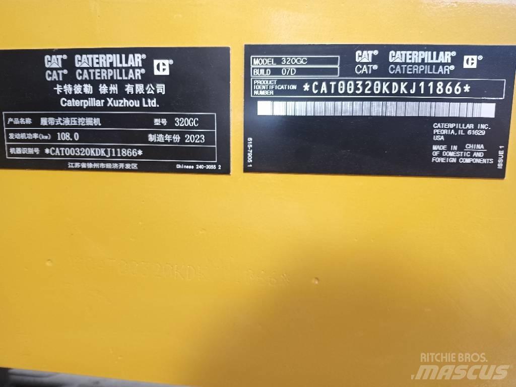 CAT 320 GC Beltegraver