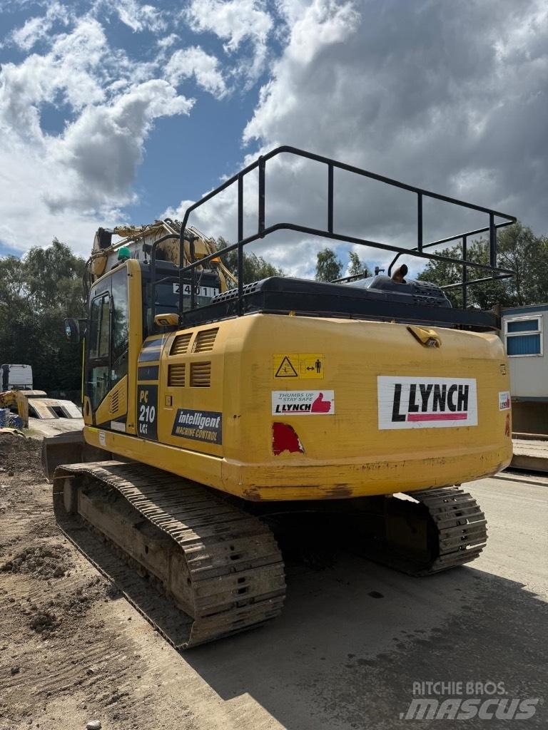 Komatsu PC 210 LCi Beltegraver