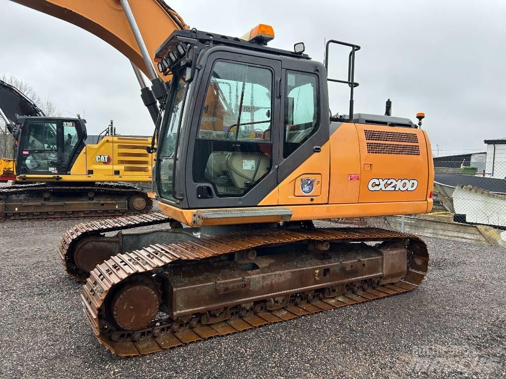 CASE CX 210 D Beltegraver