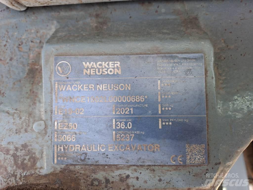 Wacker Neuson EZ50 Beltegraver