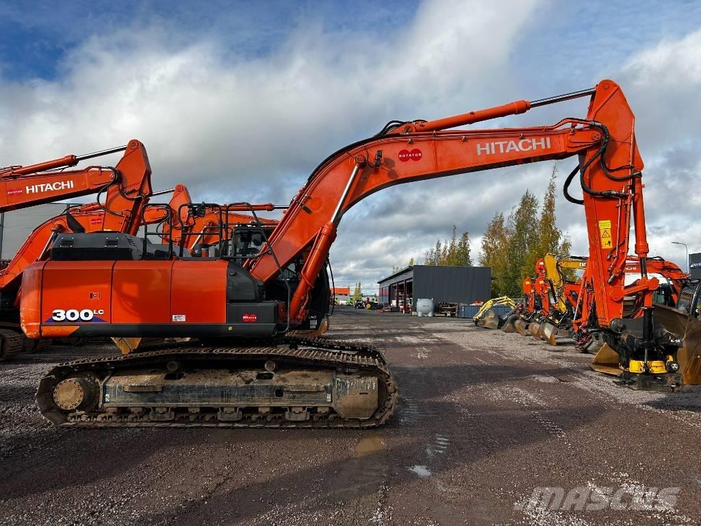 Hitachi ZX 300 LC-6 Beltegraver