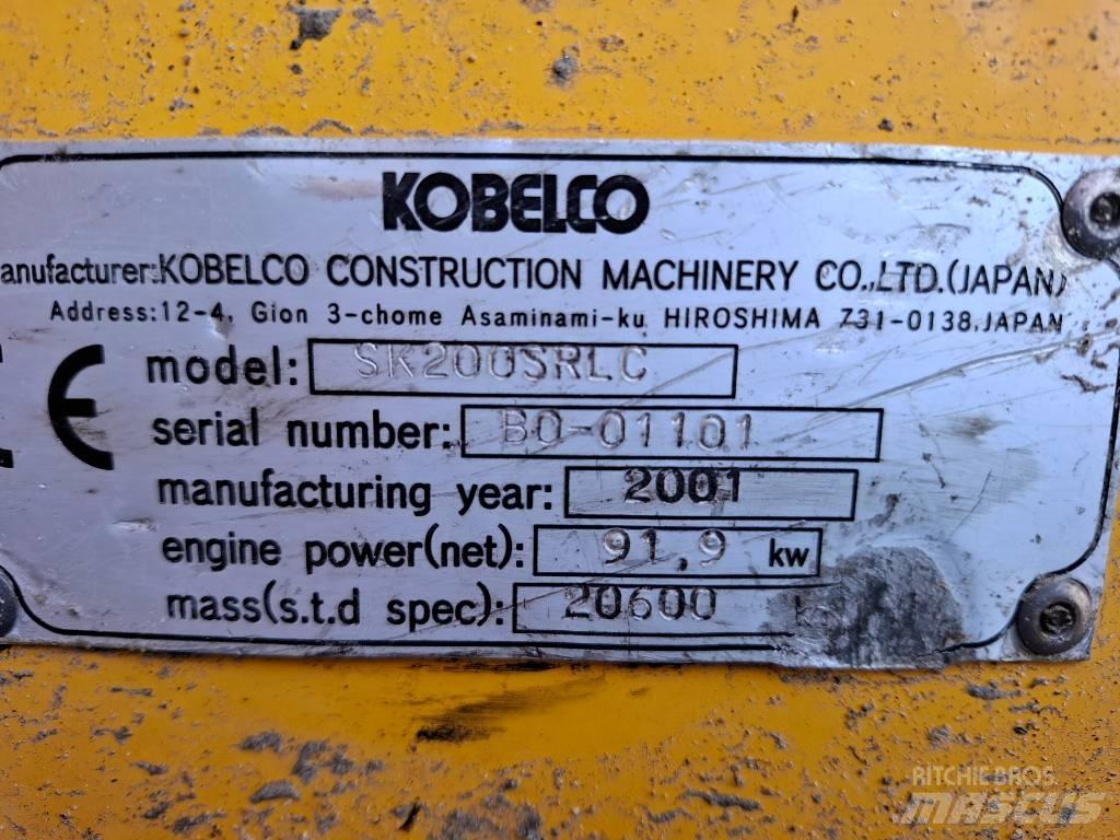 Kobelco SK200SRLC Beltegraver