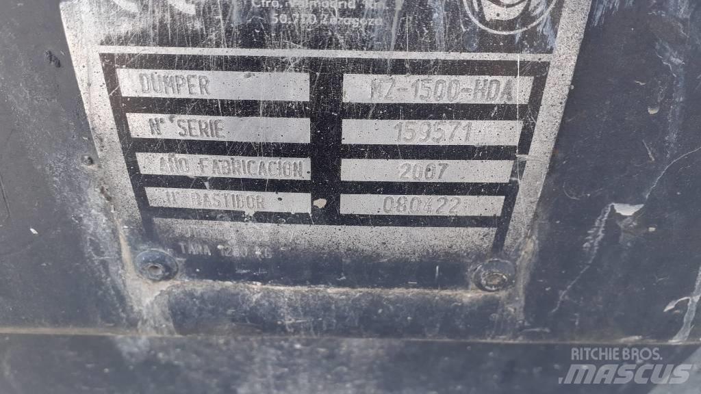 Mz Imer MZ-1500-HDA Mini dumpere