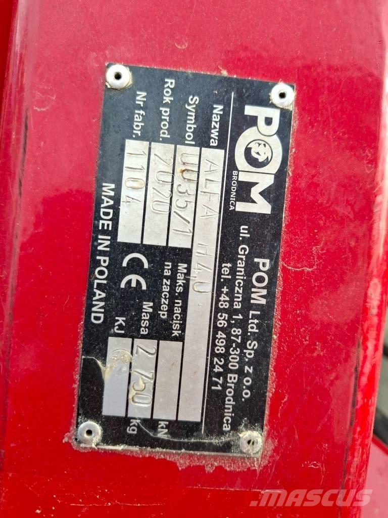 Pom Alfa H4.0 Skålharver