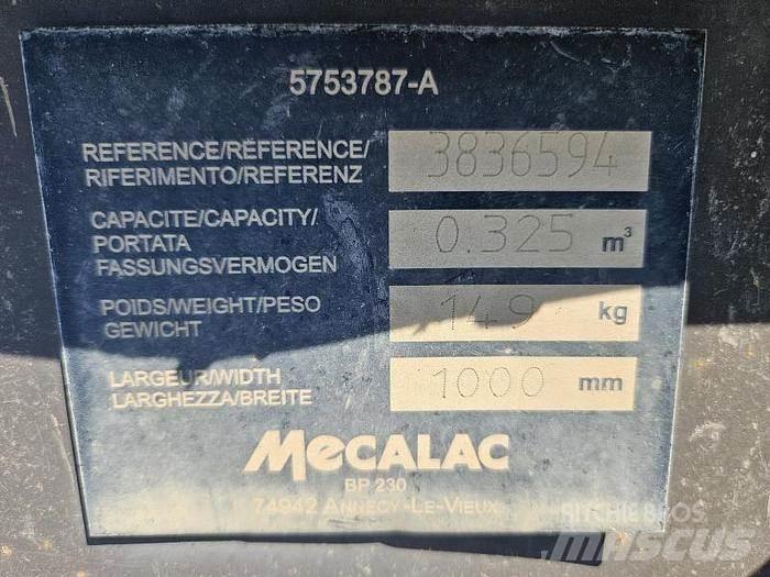 Mecalac Connect Skuffer