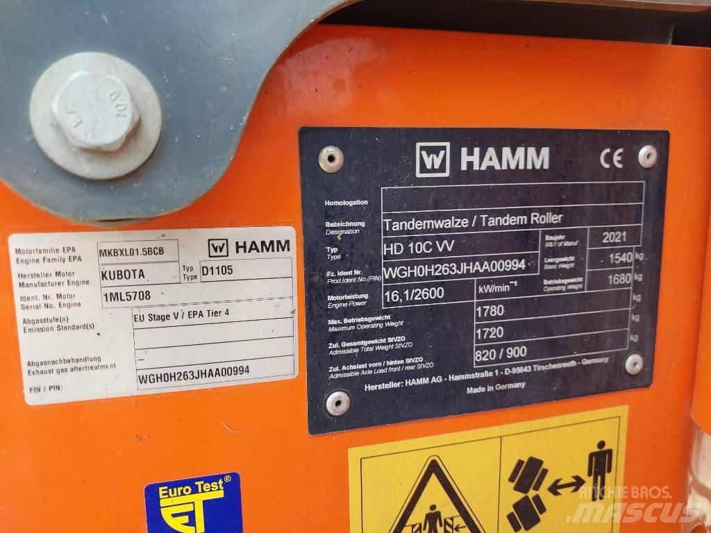 Hamm HD 10 C VV Vibroplater