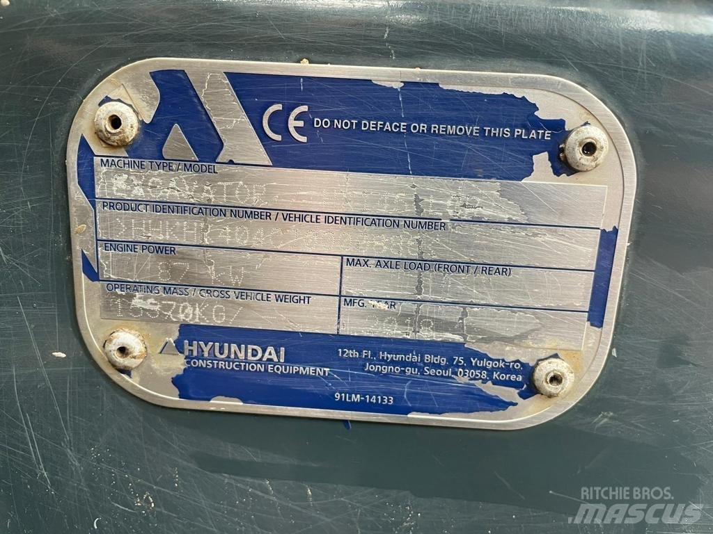 Hyundai HX145 LCR Beltegraver