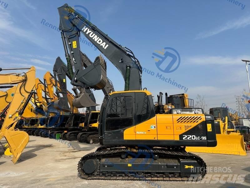 Hyundai R220LC-9S Beltegraver