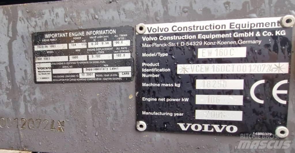 Volvo EW160C Hjulgravere