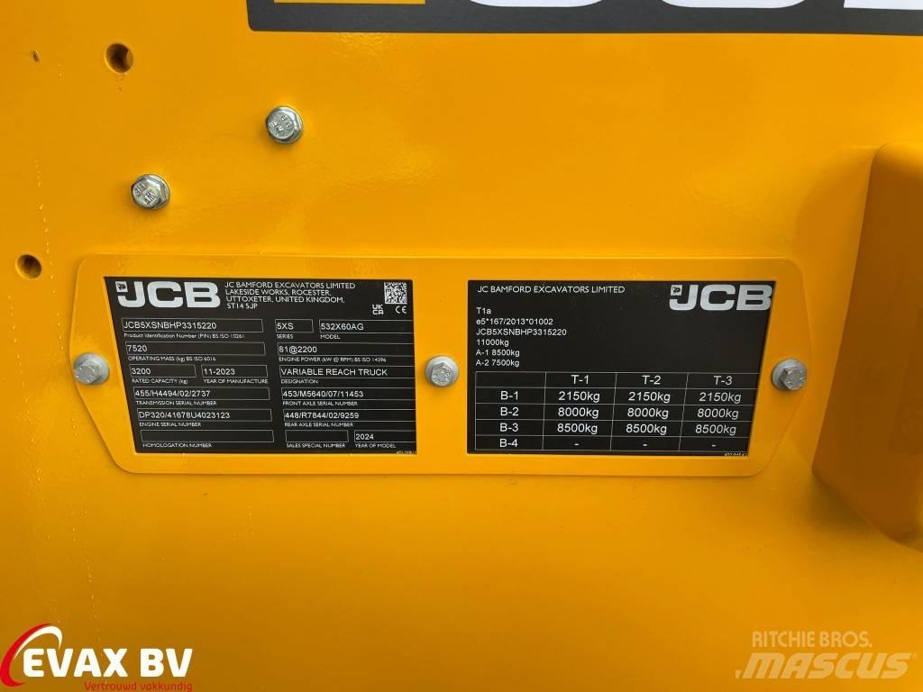JCB 532-60 Teleskoplastere for Landbruk