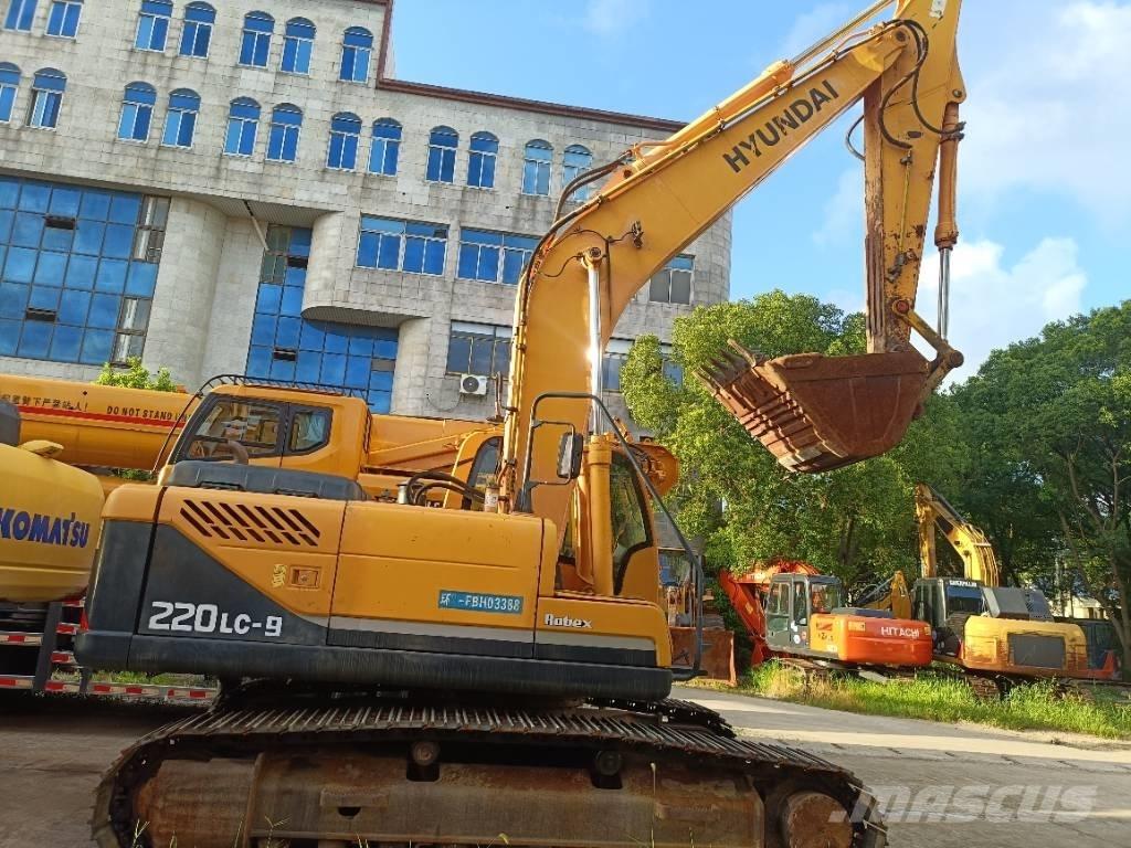 Hyundai R220LC-9 Beltegraver