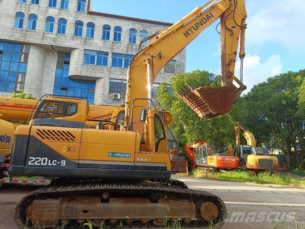 Hyundai R220LC-9 Beltegraver