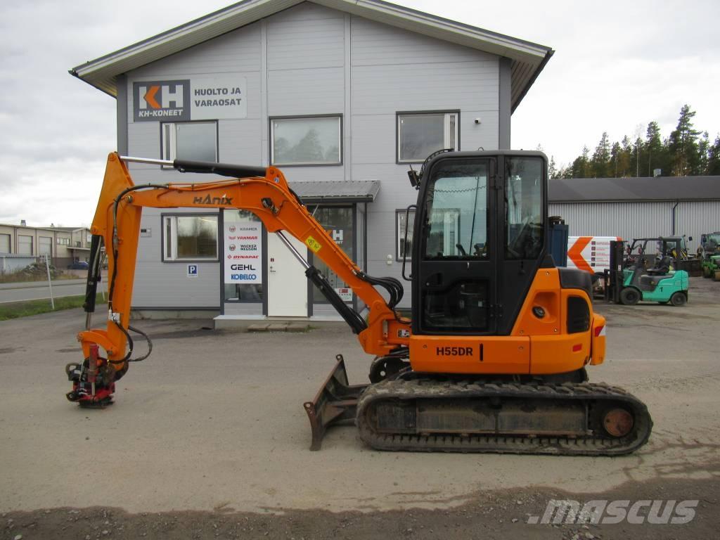Hanix H 55 DR Minigravere <7t