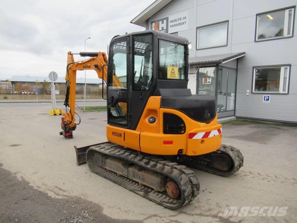 Hanix H 55 DR Minigravere <7t