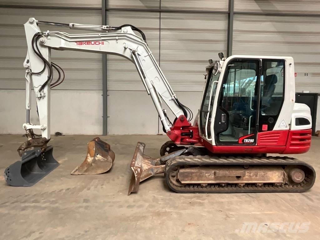 Takeuchi TB 290 Midigravere 7 - 12t