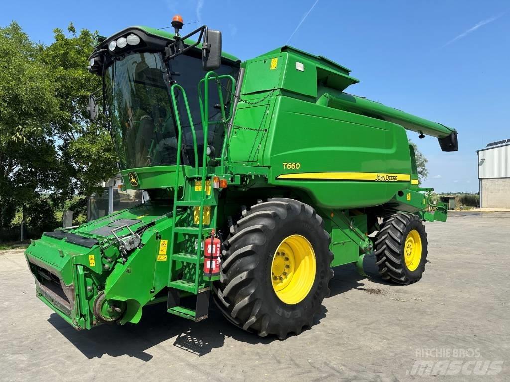 John Deere T 660 Skurtreskere