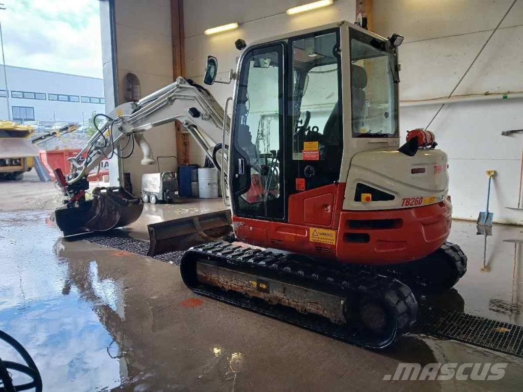 Takeuchi TB 260 Minigravere <7t