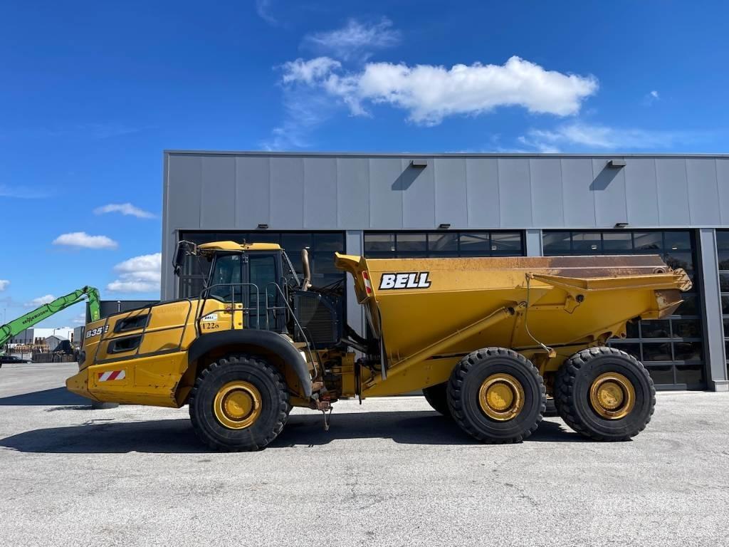 Bell B 35 E 2x units Rammestyrte Dumpere
