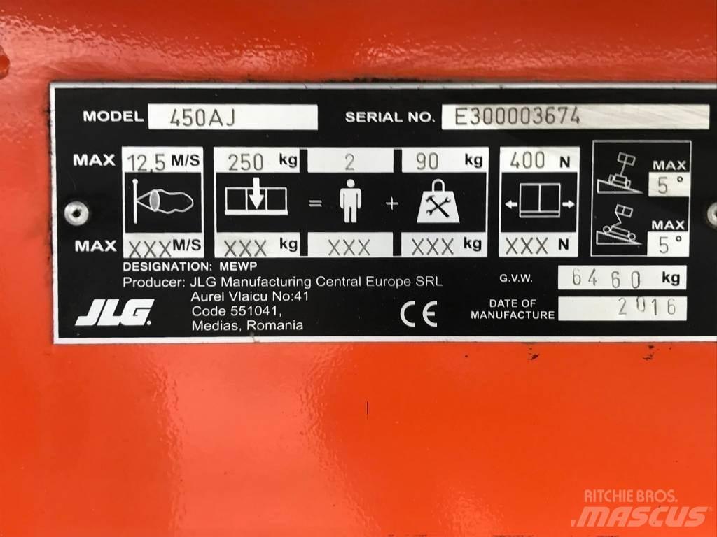 JLG 450 AJ Leddede bomlifter